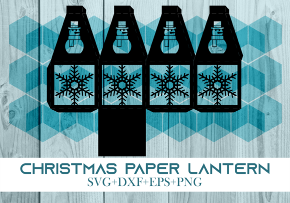 Christmas Paper Lantern Series 0149: 3D SVG Review