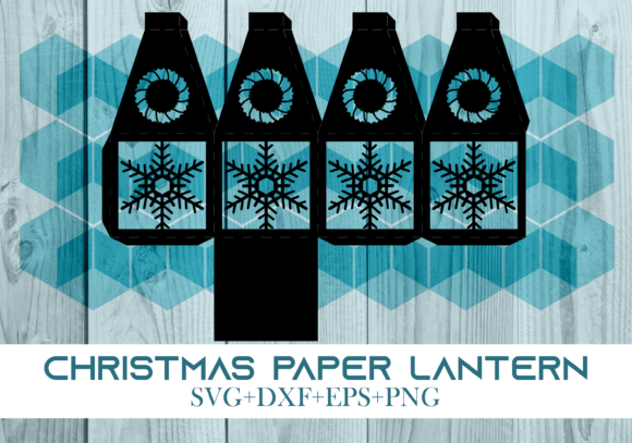Christmas Paper Lantern Series 0152: A 3D SVG Review