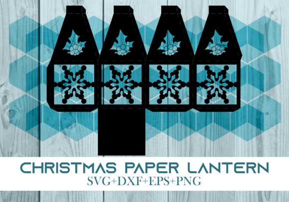 Christmas Paper Lantern Series 0190: A 3D SVG Review