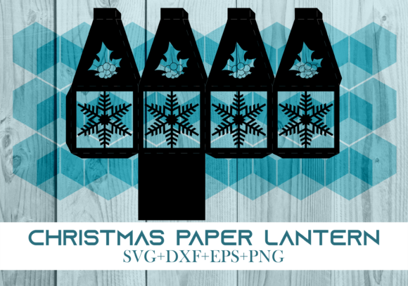 Christmas Paper Lantern Series 0216: A 3D SVG Review