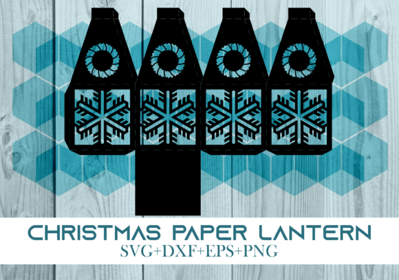 Christmas Paper Lantern Series 0243: A 3D SVG Review