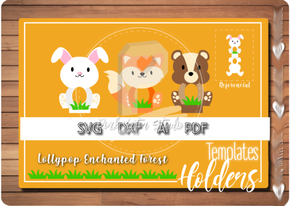Enchanted Forest Holder 3D SVG for Creative Sellers